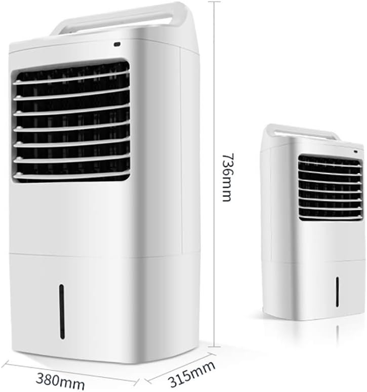 Climatiseur Portable Avec Télécommande, Ultra-Silencieux Et Silencieux, Format 736 Mm X 380 Mm X 315 Mm.