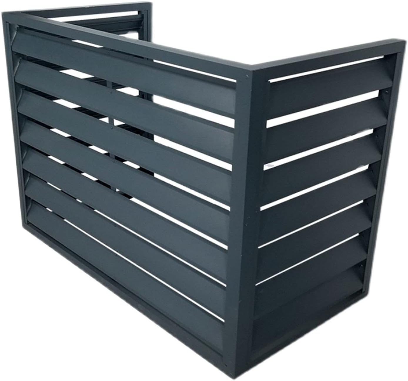 GENERIC Mini Housse De Protection En Aluminium Pour Climatiseurs D'extérieur - Résistante Aux Intempéries - Protection Durable Pour Climatiseur - Ajustement Universel Pour Une Utilisation En Extérieur