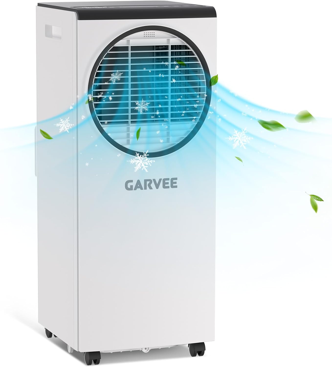Garvee Climatiseur Mobile, 8000 BTU, Unité AC Portable Avec Déshumidificateur, Ventilateur Et Télécommande, Climatiseur Intérieur économe En énergie Pour Des Pièces Jusqu'à 350 °C