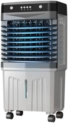 GENERIC Refroidisseur D'air Portable 3-en-1 Eative AC Unit, 1800CFM Ventilateur De Refroidissement Rapide Avec Télécommande, Réservoir D'eau Lar, Fonctionnement Silencieux Pour La Chambre De Bureau à Domicile