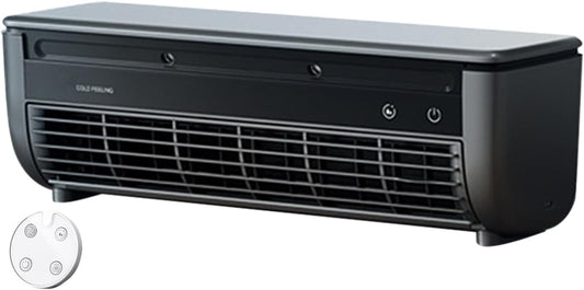  Ventilateur Rafraîchissant Ac Pour Pièce,Ventilateur Climatiseur Portable | Rafraîchisseur D'Air Charge Sans Fil Trois Vitesses Pour Maison Bureau Voyage Camping Salle De Bain Intérieur Extérieur