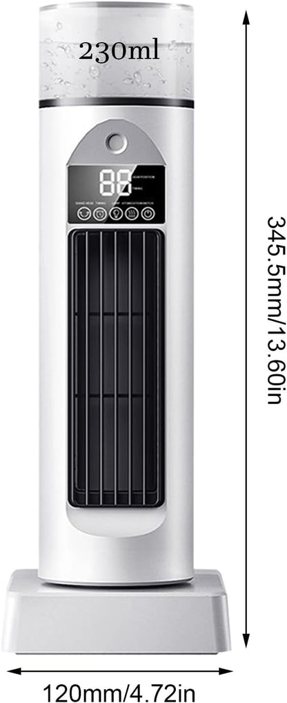 Genérico Climatiseur Personnel – Ventilateur D'air Frais, Climatiseur Personnel, Refroidisseur D'air Sans Pales, Humidificateur évaporatif Silencieux Avec Minuterie Et Télécommande