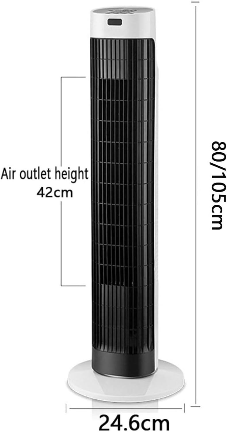 GENERIC Climatiseur Portable 3 En 1 : Refroidisseur D'air Par Évaporation, Ventilateur Tour Oscillant À 80°, 3 Vitesses, Minuterie 7 Heures, Ventilateur Silencieux, Circulateur D'air Pour La Maison