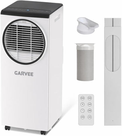  Garvee Climatiseur Mobile, 8000 BTU, Unité AC Portable Avec Déshumidificateur, Ventilateur Et Télécommande, Climatiseur Intérieur économe En énergie Pour Des Pièces Jusqu'à 350 °C