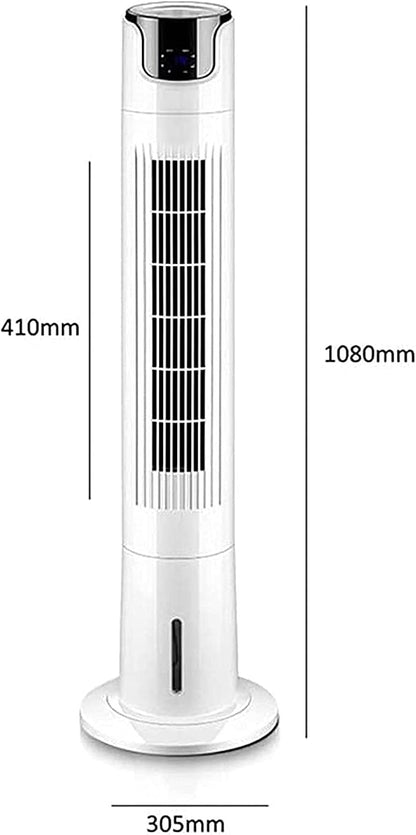  Climatiseur Portable Refroidisseurs Par évaporation Climatiseur Portable Par évaporation Avec Ventilateur Humidificateur De Brumisation Télécommandé Et Ventilateur Silencieux Sans Lame Pour