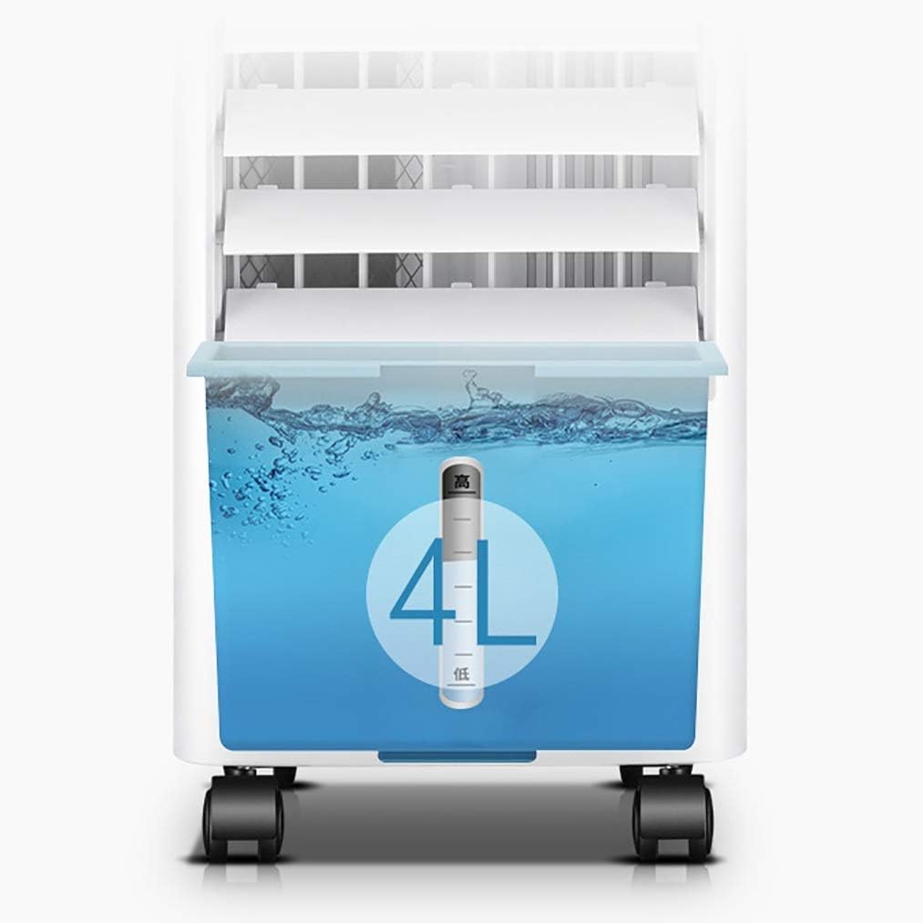 GENERIC Refroidisseur évaporatif Portable Avec Ventilateur à Distance à 3 Vitesses Pour L'air Sec, Unité De Refroidissement De Bureau à Domicile Compacte Avec Coussin En Nid D'abeille, Fonctionnement Silencie
