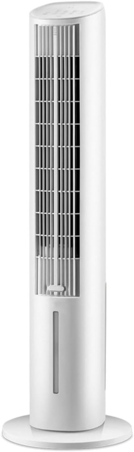 GENERIC Refroidisseur D'air évaporatif Portable Avec Télécommande, 4L Tank & Ice Packs, 12H Timer, Ventilateur De Tour Oscillante Silencieux Pour Chambre à Coucher, Bureau, Refroidissement à La Maison