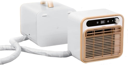  Split Portable AC 1500W Unité De Refroidissement Silencieux, Télécommande WiFi, 12h Minuterie, Léger 13kg Pour Camping RV Utilisation Intérieure, Flux D'air Rapide