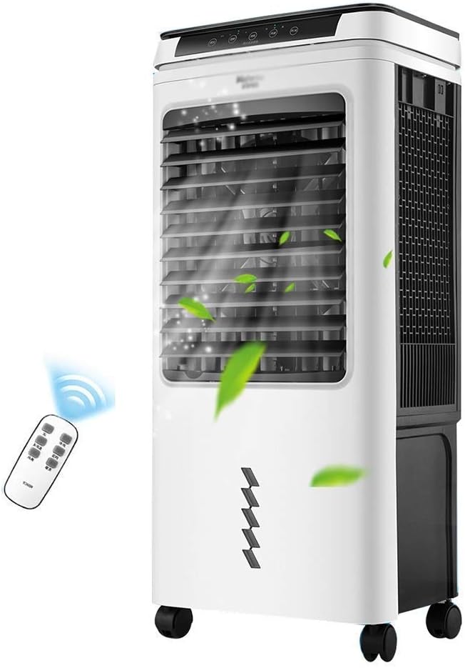  Refroidisseur D'air Pour Bureau à Domicile Refroidisseur D'air Portable De 40 Litres, Affichage LED, 3 Vitesses De Ventilateur, Minuterie De 24 Heures, Télécommande, Climatiseur Portable 16 000