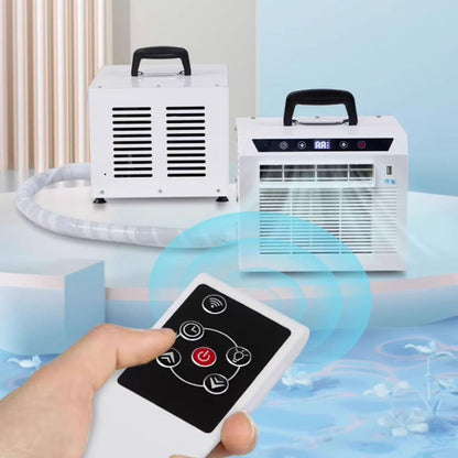  13000 BTU Split AC Unit, Refroidisseur De Chambre Portable Avec Télécommande Et Minuterie, économiseur D'énergie De Contrôle Tactile Pour Le Camping De Voiture De Chambre à Coucher, Pas Besoin D'assem