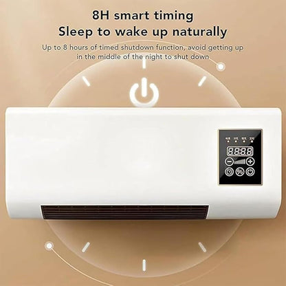  Climatisation Portable, Montage Mural 2 En 1, Air Mobile, électrique, Super Silencieux, Mini Système De Vent Naturel/Chauffage Split Avec Télécommande, Sans Canal, Pour Le Bureau à Domicile