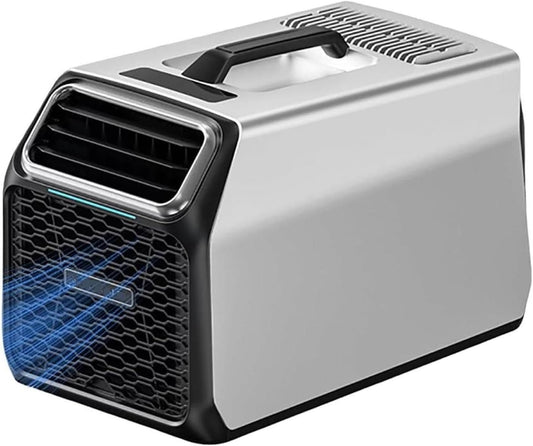  Climatiseur Portable 220v Avec Déshumidificateur Pour Été Silver-220V | Conçu Pour Les Escapades D’été, Les Chalets, Ateliers Et Petites Pièces Nécessitant Un Vrai Refroidissement.