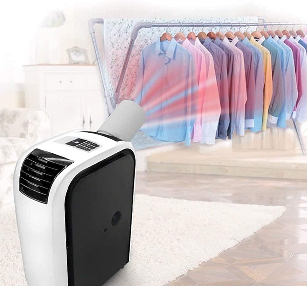 GENERIC Climatiseur Portable Refroidisseur Climatiseur Mobile Sans Tuyau De Réfrigération Ventilateur De Climatisation Domestique Télécommande Petit Climatiseur Réfrigérateur Mobile