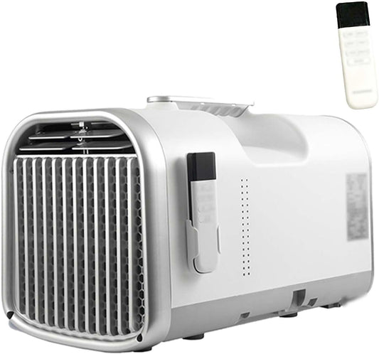  Refroidisseur D'air Portable 4400-5100 BTU, Mini AC Avec Télécommande, 4-en-1 Refroidissement Déshumidificateur Pour Les Petits Espaces RV Camping Tent Utilisation Silencieuse à L'intérieur Énergie Ef