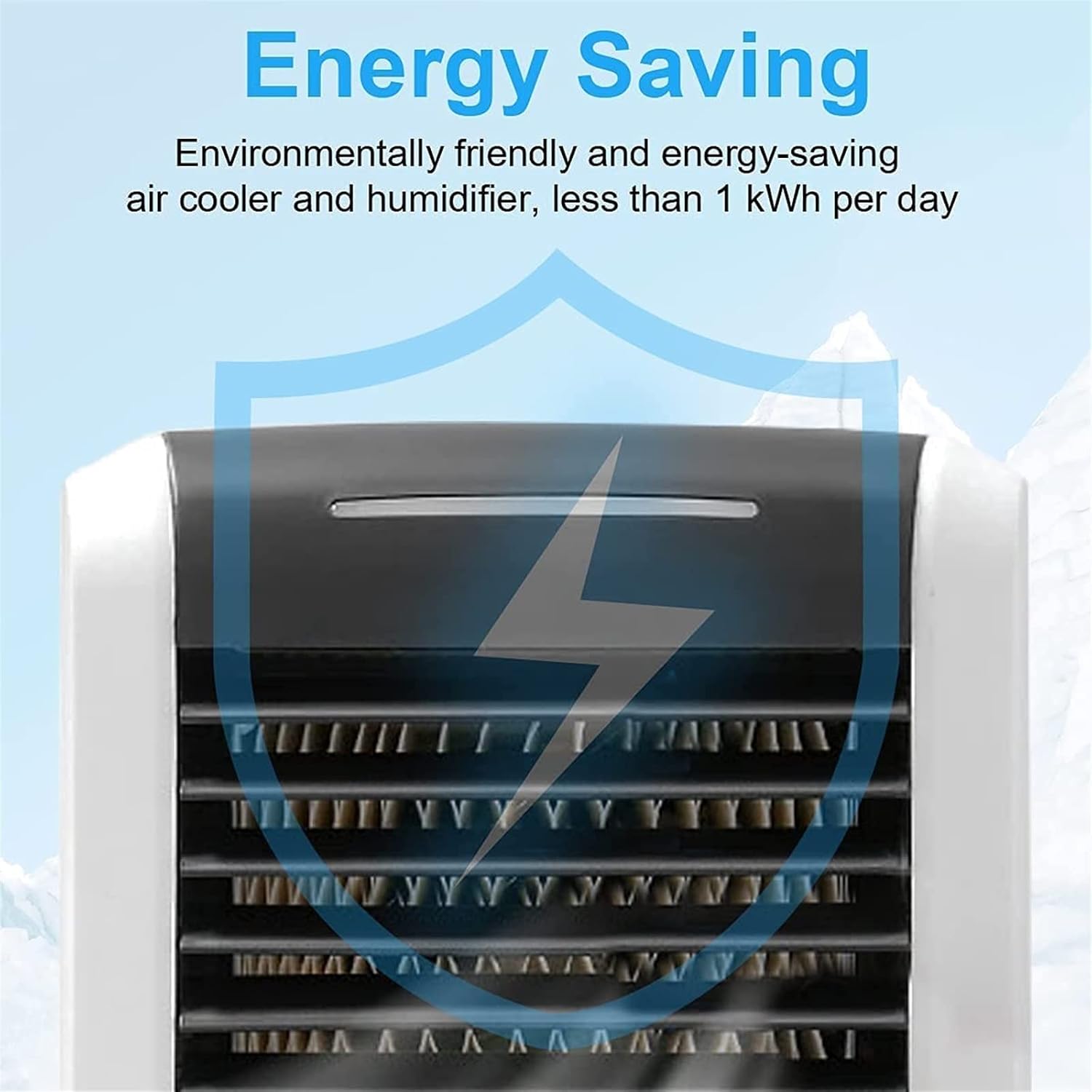  DieffematicKTY Climatiseur Mobile Portable Air Conditioners, Personal Air Coolers, Small Evaporative Coolers, Silent Mini Fans