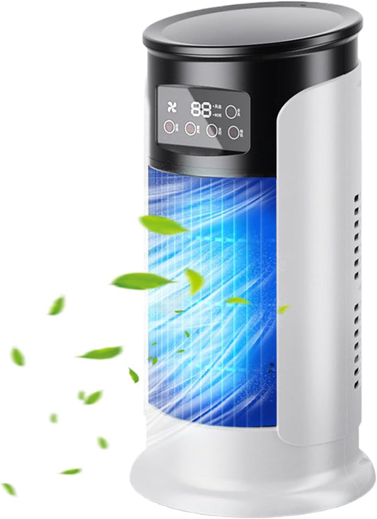  Climatiseur Personnel – Refroidisseur USB Portable | Refroidisseur Par évaporation De Réservoir D'eau Pour Bureau, Table De Chevet, Chambre à Coucher, Usage Domestique | Unité De Refroidissement Par