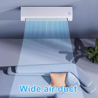 GENERIC Climatiseur Portable Avec 3 Vitesses, Télécommande Sans Fil, Diffuseur D'air à Longue Portée Pour Rafraîchir Une Pièce, Une Chambre, Un Bureau, à Poser Sur Un Bureau Ou à Fixer Au Mur