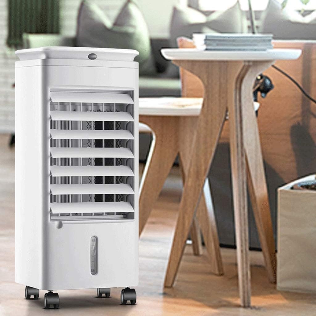 GENERIC Refroidisseur évaporatif Portable Avec Ventilateur à Distance à 3 Vitesses Pour L'air Sec, Unité De Refroidissement De Bureau à Domicile Compacte Avec Coussin En Nid D'abeille, Fonctionnement Silencie