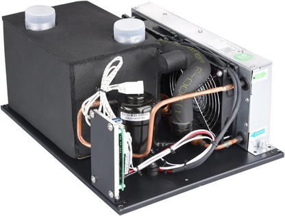  Climatiseur Micro-CC, 550 W, Refroidissement Compact For Petits Espaces, Véhicules électriques, Cabines, 24 V, R134A, Prêt à L'emploi, Léger, Faible Vibration