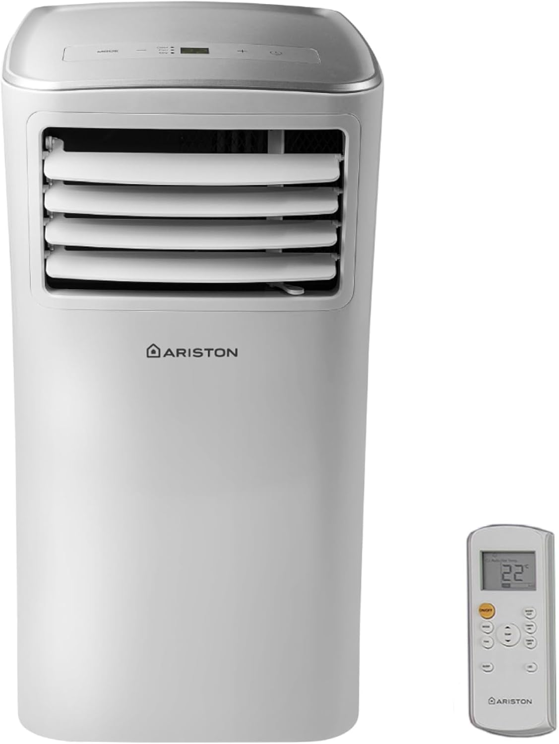  Ariston Mobis 8, Climatiseur Mobile Compact 3 En 1, 8.000 Btu/h, Air Pur, Silencieux