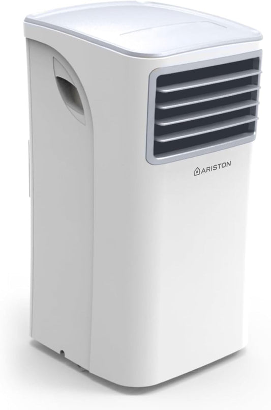  Ariston Mobis 8, Climatiseur Mobile Compact 3 En 1, 8.000 Btu/h, Air Pur, Silencieux