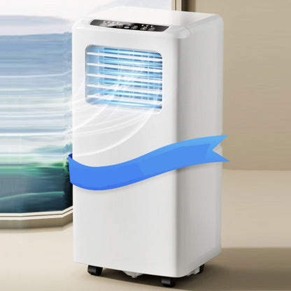  Climatiseur Portable Pour Grande Pièce, Unité Intelligente Avec Kit De Télécommande Et De Fenêtre, Refroidissement Rapide Et Déshumidificateur, Mode De Sommeil Silencieux, Oscillation 120 °