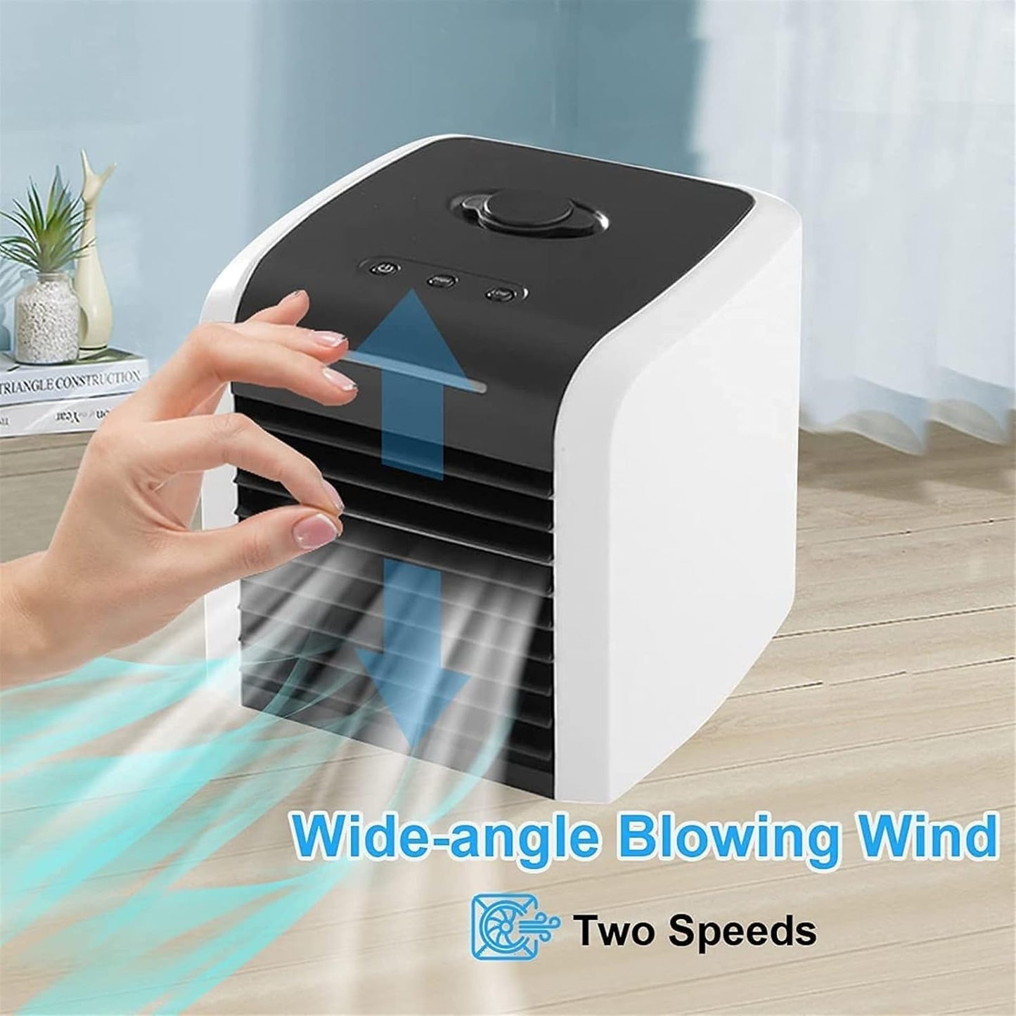  DieffematicKTY Climatiseur Mobile Portable Air Conditioners, Personal Air Coolers, Small Evaporative Coolers, Silent Mini Fans