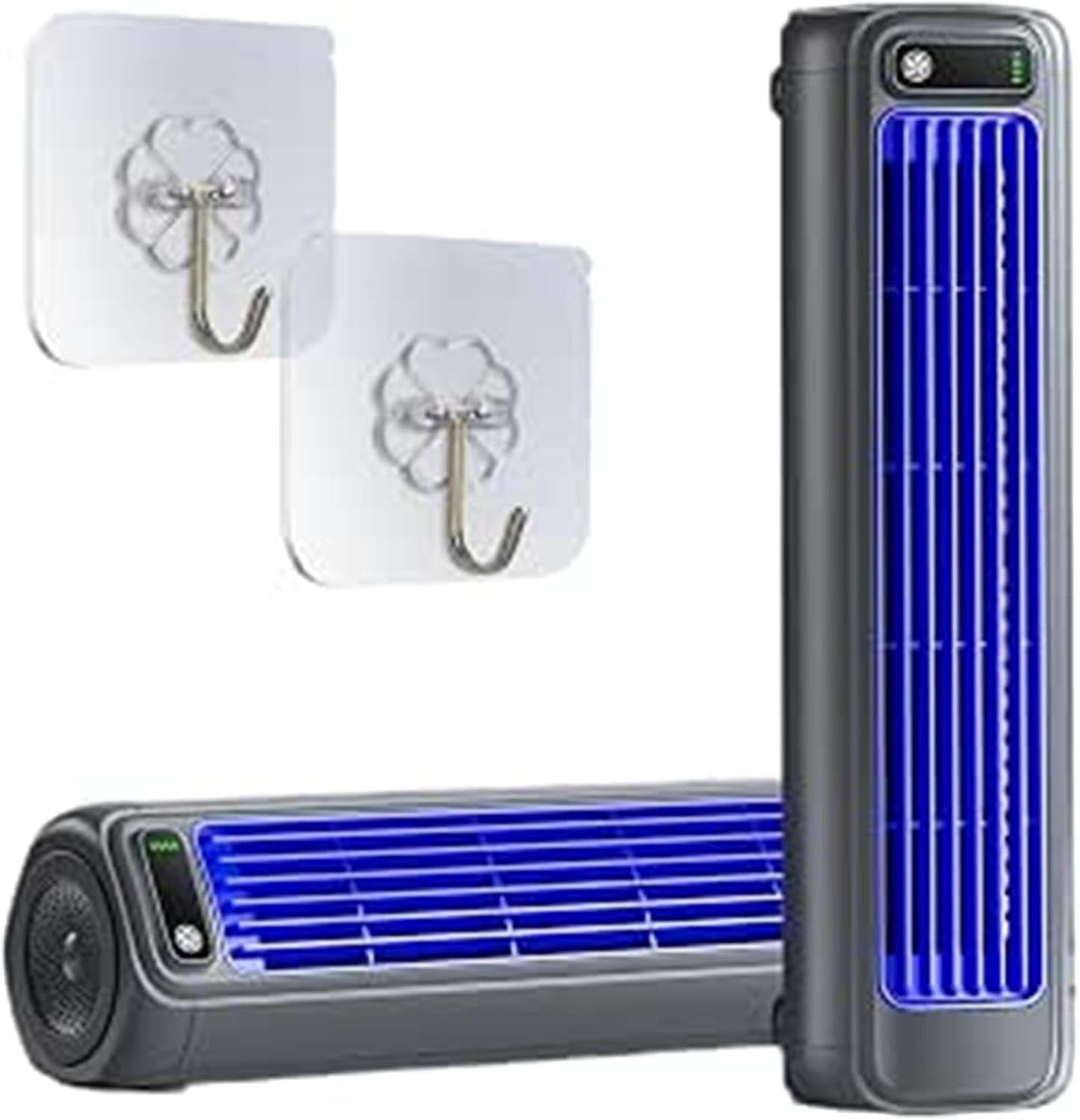  Climatiseur Sans Évacuation Rechargeable Sans Fil Silencieux | Format Compact Avec Batterie Intégrée Pour Un Usage Flexible, Idéal Sur Une Table De Nuit Ou Un Bureau