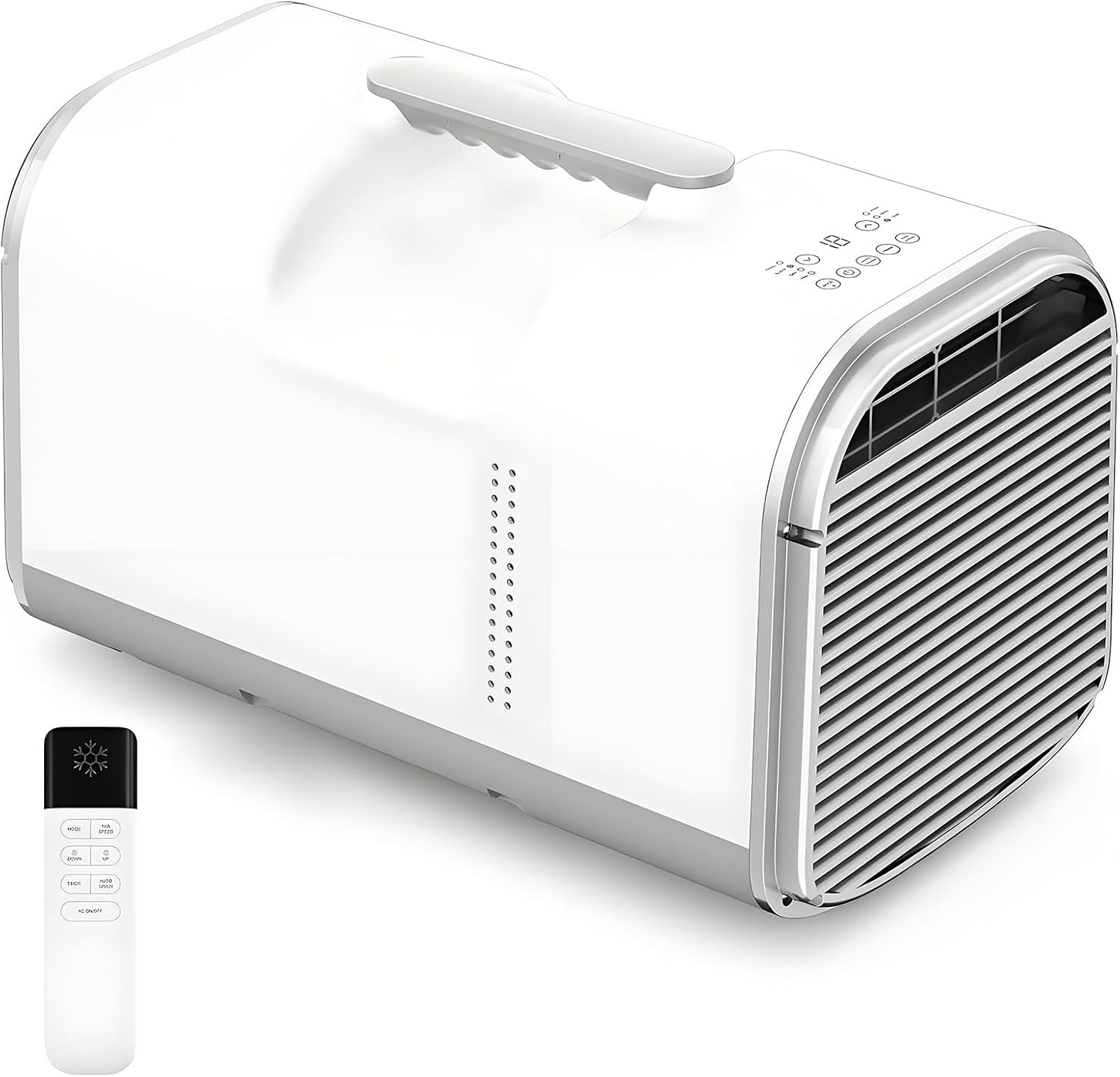 Climatiseurs Portables Pour Camping-Car, 5200 BTU Pour Tente De Pique-Nique, Avec Fonctions Refroidissement, Déshumidification Et Ventilation, 3 Vitesses De Ventilation, Pour Camion, Camping-Car
