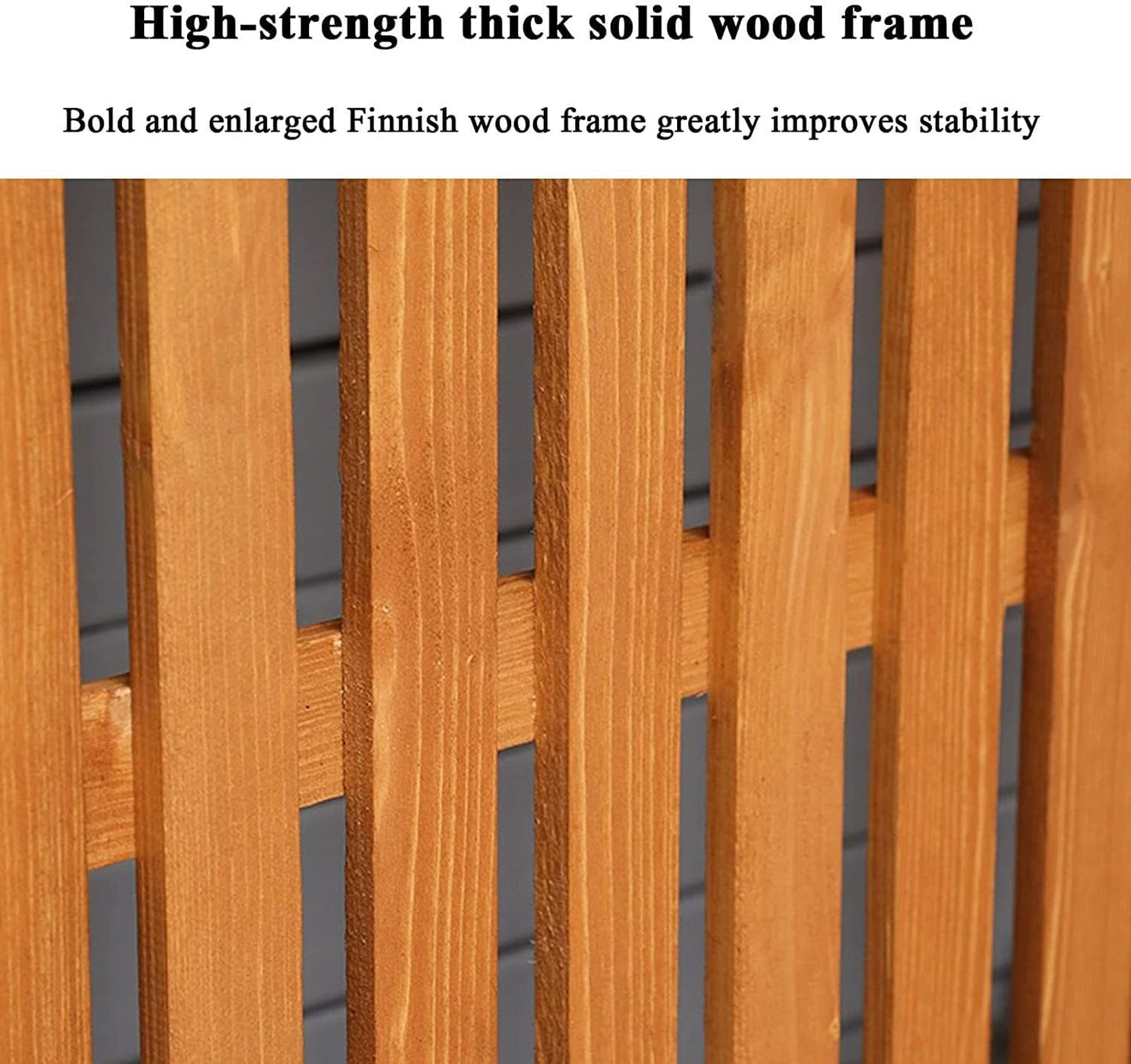  Brise-vue De Clôture Pour Climatiseur Extérieur En Bois Robuste Pour Protection De L'intimité Extérieure, Housse De Protection Pour Condensateur Extérieur, Noir, Taille XXX