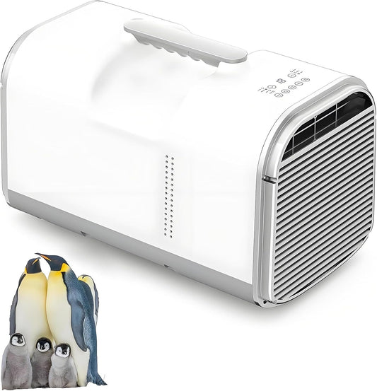  Climatiseurs Portables Pour Camping-Car, 5200 BTU Pour Tente De Pique-Nique, Avec Fonctions Refroidissement, Déshumidification Et Ventilation, 3 Vitesses De Ventilation, Pour Camion, Camping-Car