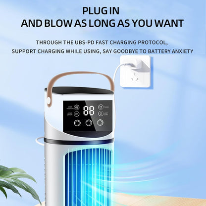  Générique Climatiseur Mobile - 4en1 Avec Déshumidificateur, Ventilateur Et Mode Nuit - Silencieux, Minuterie 24H, Télécommande, Kit Fenêtre - Classe Énergétique A Pour Chambre, Bureau, Camping