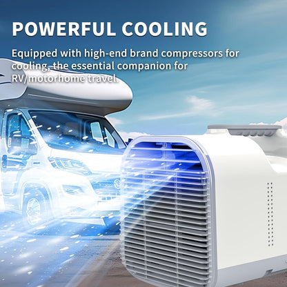  Mini Climatiseur Portable De Camping 420W - AC-DC DC AC, Conception Portable Pour Tentes, Camping-Cars, Voitures - Climatiseur Énergétique