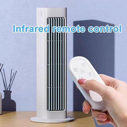  Ventilateur De Support Mural Sans Fenêtre Nécessaire, Circulateur D'air Sans Lame Portable Avec Télécommande, Système De Refroidissement De Bureau Silencieux Pour Le Dortoir De Bureau De Chambre à Cou