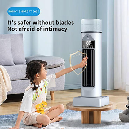  Ventilateur De Refroidissement Pour Climatiseur, Unité De Climatisation Avec Affichage Numérique, Refroidisseur Oscillant Silencieux, 6 Vitesses, Avec Télécommande Et Réservoir D'eau, Minuterie De 6