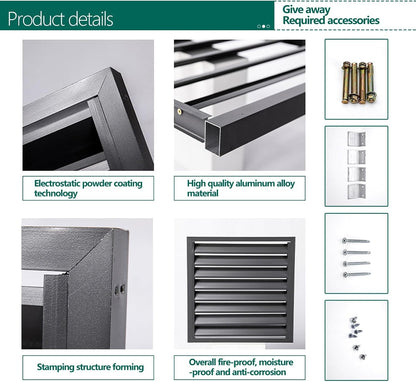 GENERIC Housse De Protection En Aluminium Pour Climatiseur Extérieur - Mini Condensateur Divisé - Résistant Aux Intempéries - Pour 2 Systèmes 3P - Blanc Et Design élégant