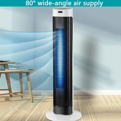 GENERIC Climatiseur Portable 3 En 1 : Refroidisseur D'air Par Évaporation, Ventilateur Tour Oscillant À 80°, 3 Vitesses, Minuterie 7 Heures, Ventilateur Silencieux, Circulateur D'air Pour La Maison