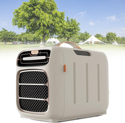  Climatiseur D’extérieur Portable Camping-Car,Système Climatisation Nomade Silencieux,Commande Tactile Et Minuterie,pour Tente Chambre Voiture SUV Et Bus Loisirs Onlycooling