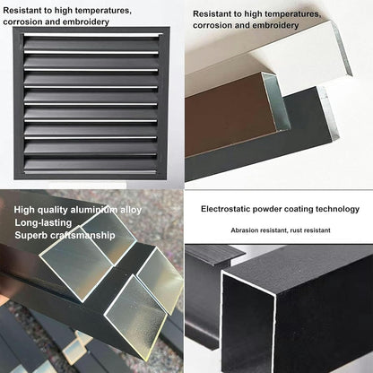  Mini Couvercle En Aluminium Pour Climatiseur, Protection De L'unité De Pompe à Chaleur Extérieure, Housse Résistante Aux Intempéries Pour Système Mini Split, S'adapte à La Plupart Des Climatiseurs