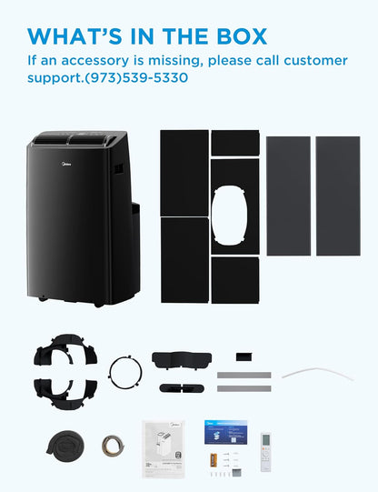  Midea MAP14HS1TBL-A Climatiseur Mobile