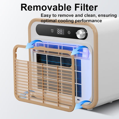 GENERIC Climatiseur Portable Split Silencieux, Unité De Climatisation 5000 Btu Pour Camping Avec Wifi Et Télécommande, Débit D'air De 130 M³/h, Minuterie 12 H, Adapté à Diverses Utili 1-meter Connecting Pipe