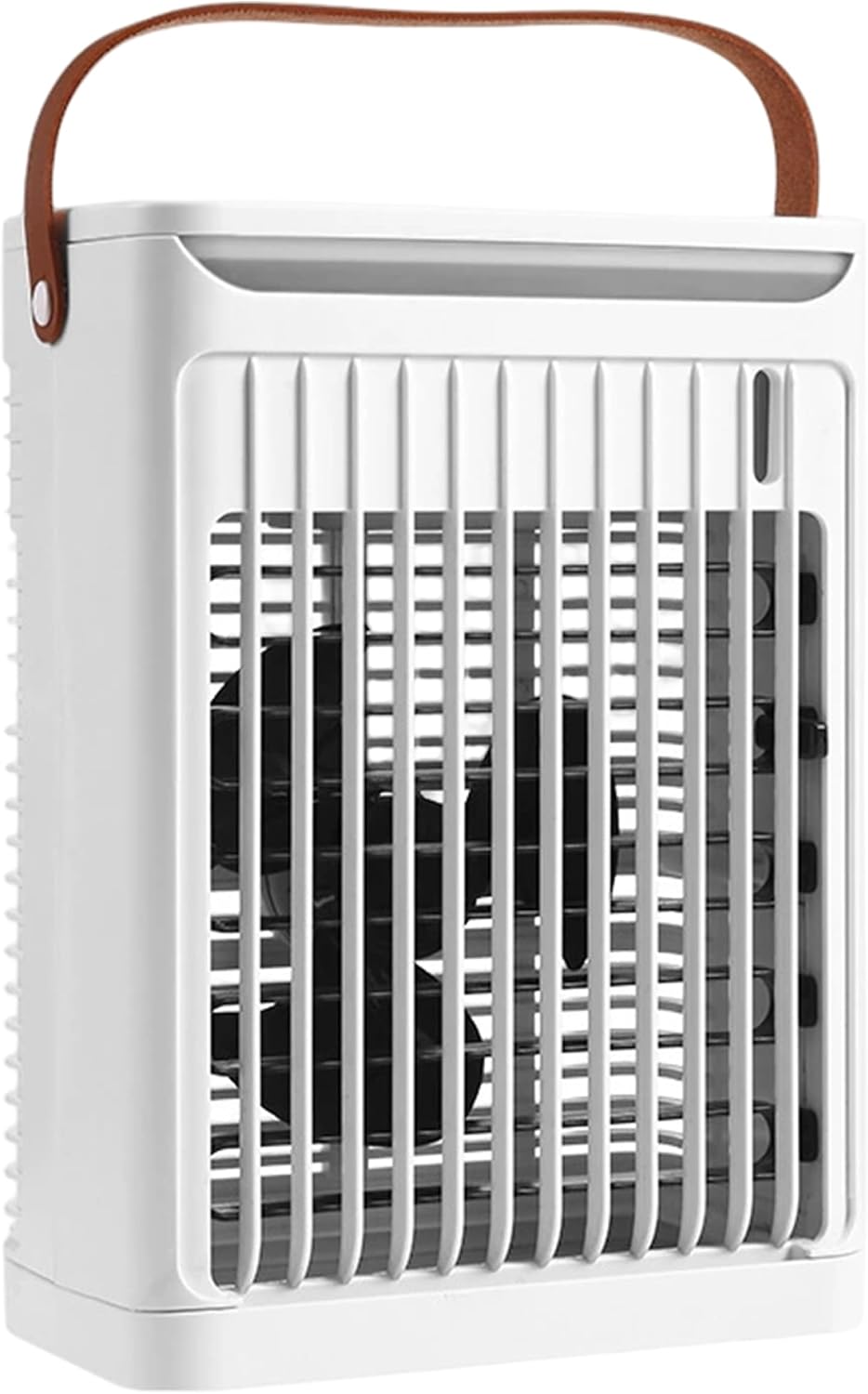  Climatiseur Portable, Mini Ventilateur De Climatiseur Avec 5 Vitesses, Réservoir De 680 Ml, Ventilateur Alimenté Par USB Pour La Maison, Le Bureau, Le Dortoir, Le Camping, Blanc