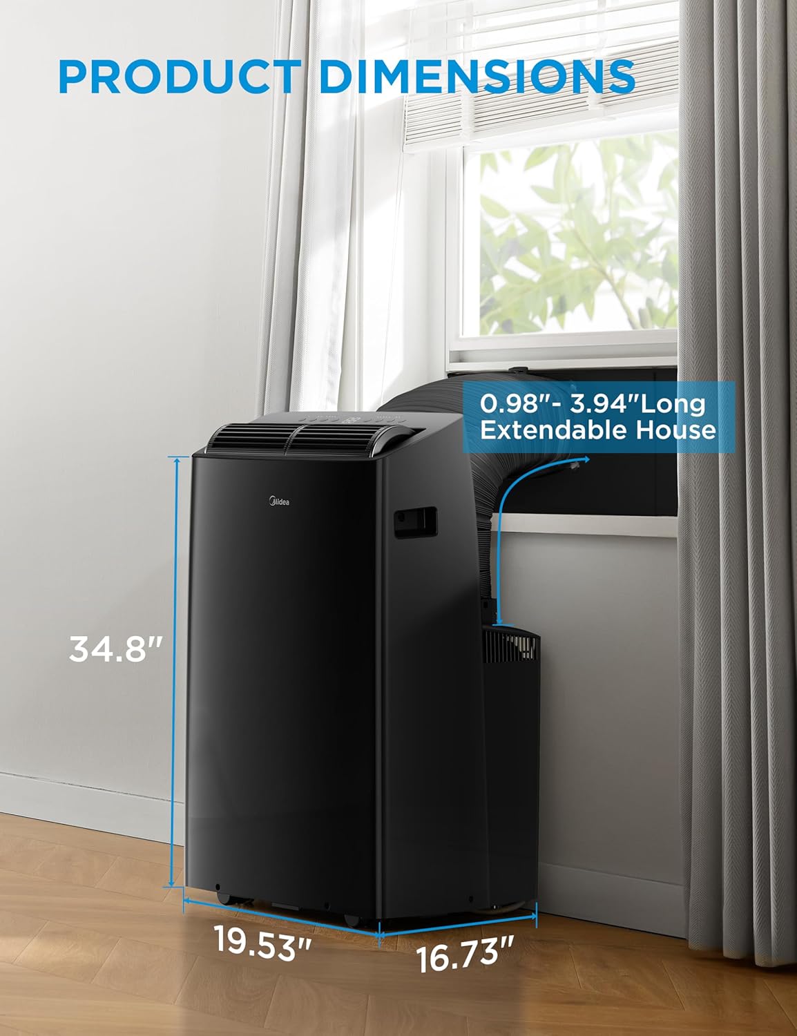  Midea MAP14HS1TBL-A Climatiseur Mobile