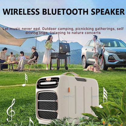  Climatiseur D’extérieur Portable Camping-Car,Système Climatisation Nomade Silencieux,Commande Tactile Et Minuterie,pour Tente Chambre Voiture SUV Et Bus Loisirs Onlycooling