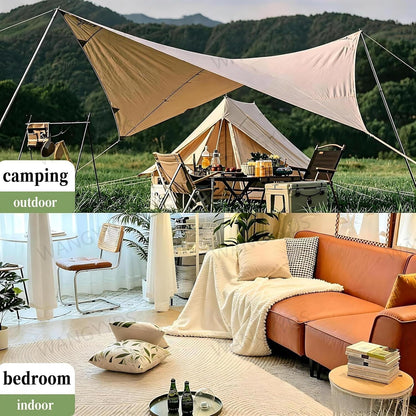  Climatiseur Portable Pour Camping Et Voyages Extérieurs, Double Tuyau, 4700 BTU, 420W, Silencieux 45 DB. Refroidissement, Chauffage Et Déshumidification, Sans Évacuation, Pour Caravanes, Camping-cars