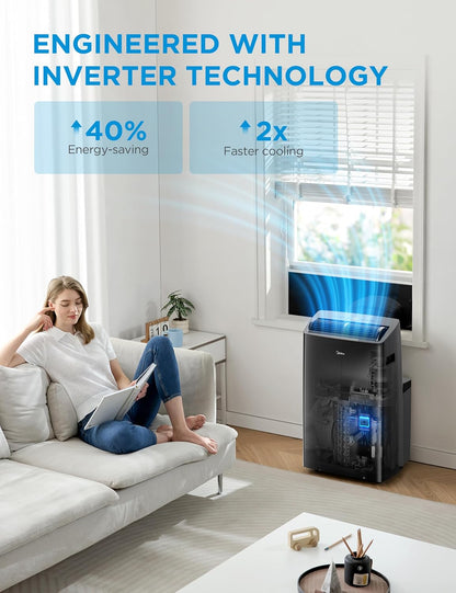  Midea MAP14HS1TBL-A Climatiseur Mobile