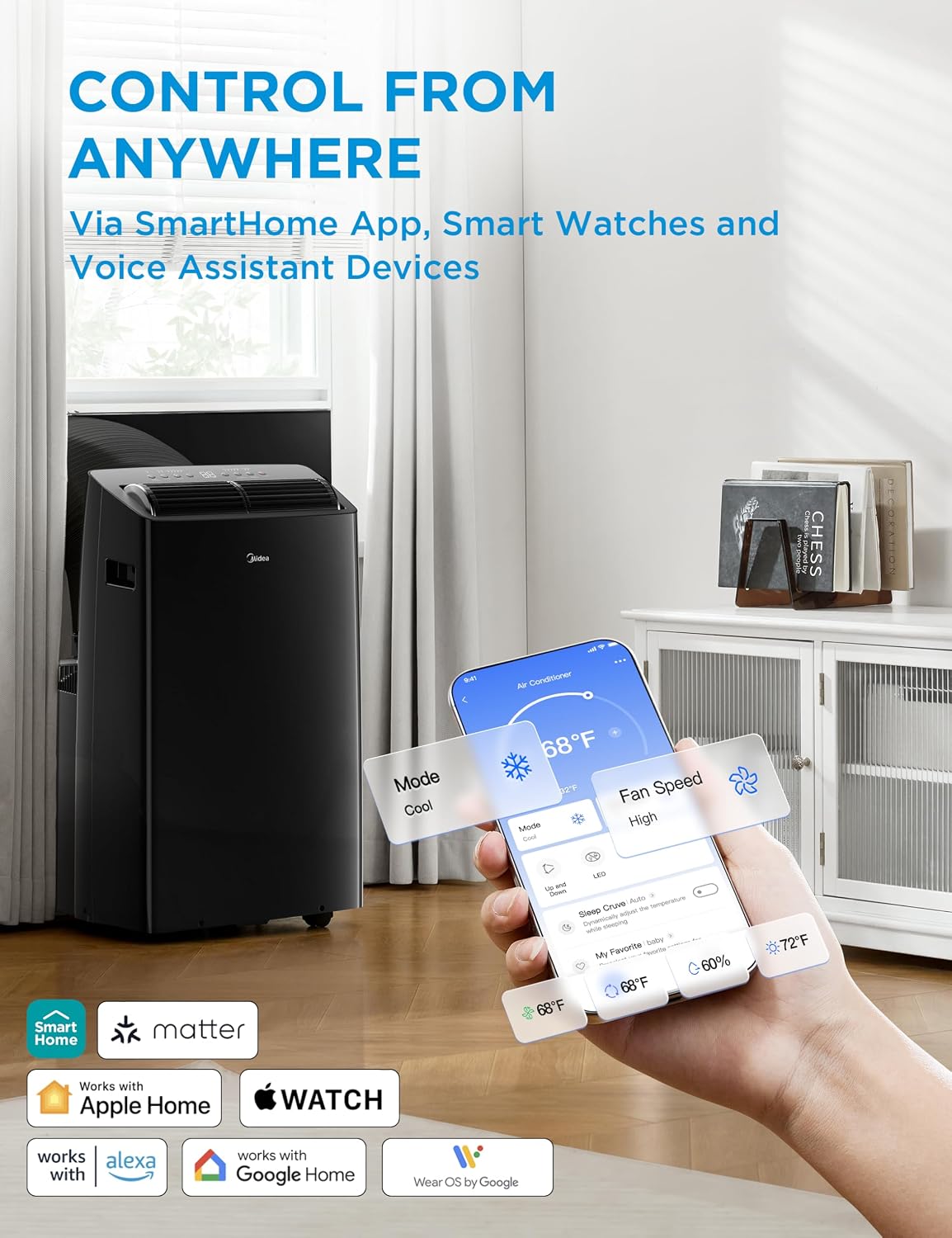  Midea MAP14HS1TBL-A Climatiseur Mobile